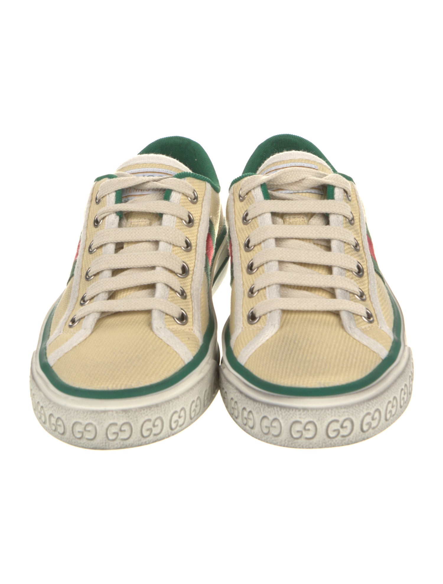 Gucci Web 1977 Accent Canvas Sneakers